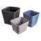DII® 13" Zig Zag Stitch Trapezoid Fabric Bins, 2ct.
